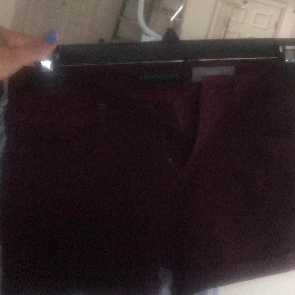 Aeropostale Wine/ Marrone/ Burgandy Shorts MIDI
